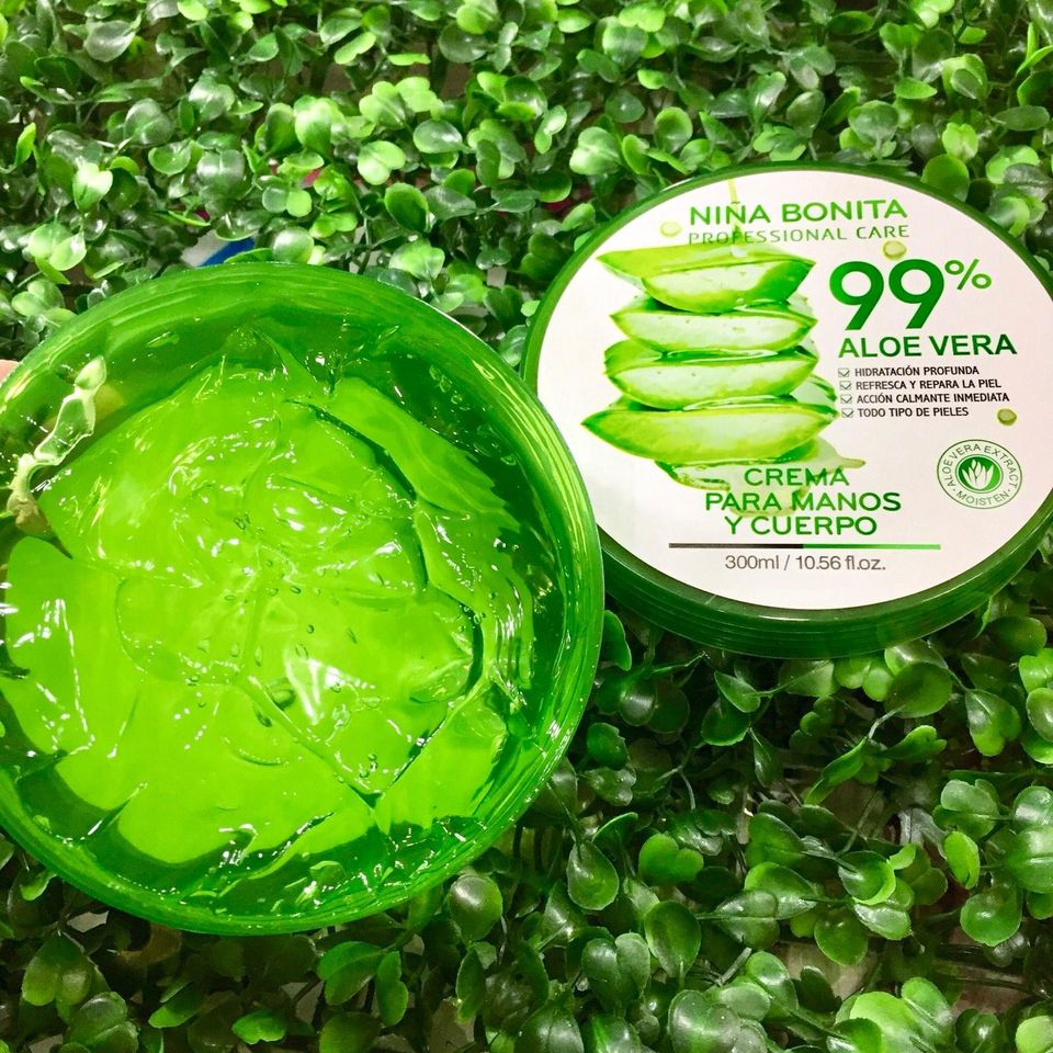 CREMA PARA CUERPO Y MANOS DE ALOE VERA 100% PURA